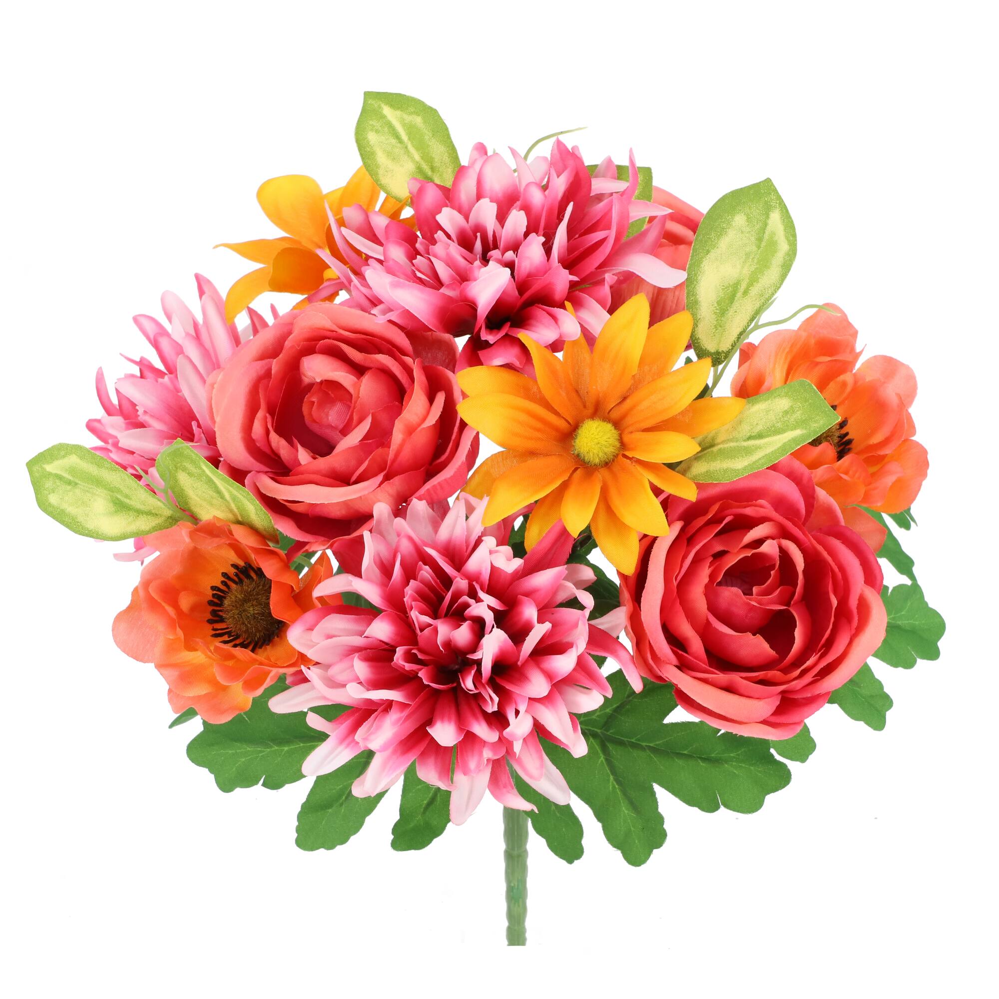 13" Orange & Pink Dahlia Mix Bush by Ashland®